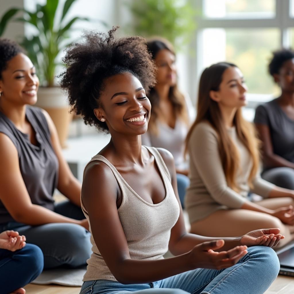 Personne en méditation