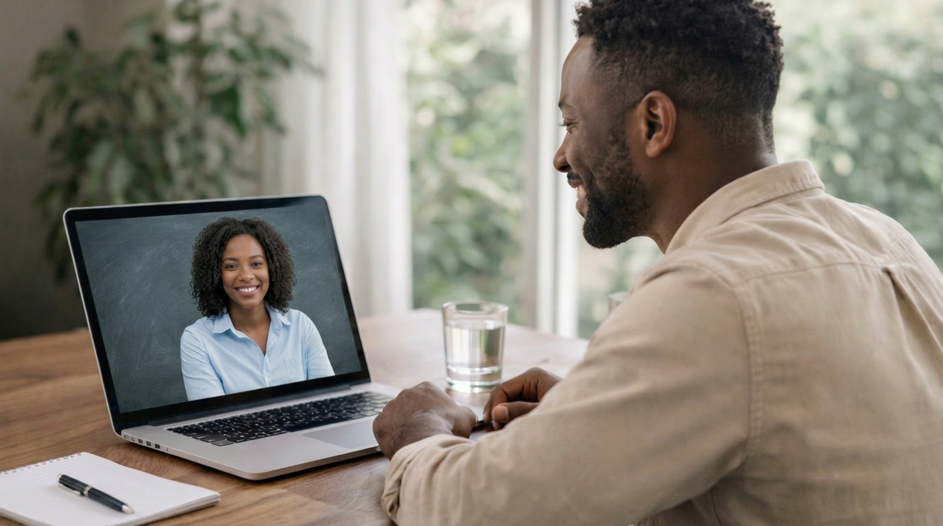 Accompagnement en visio — Confiance, Leadership, Équilibre