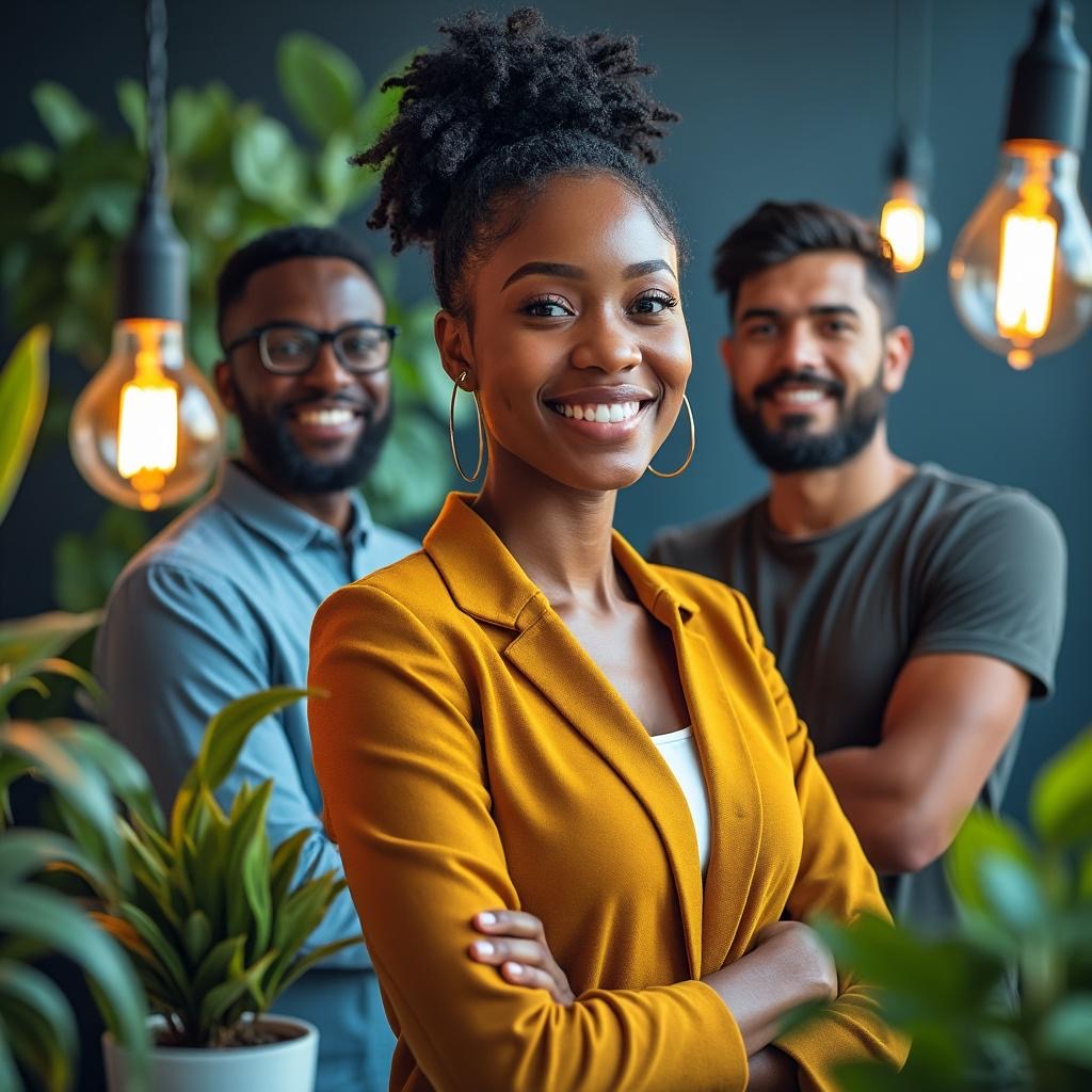 Entrepreneur travaillant sur ordinateur