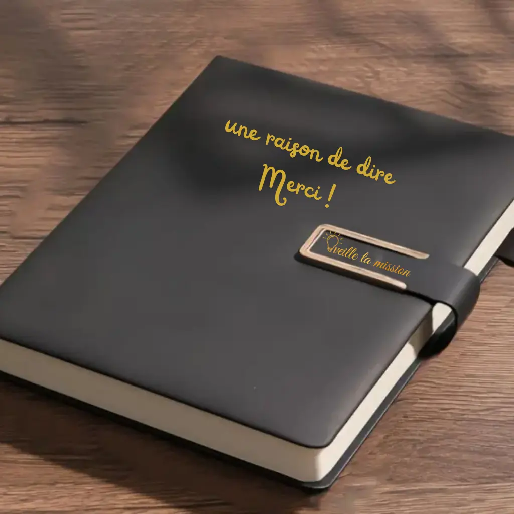 Journal de gratitude 